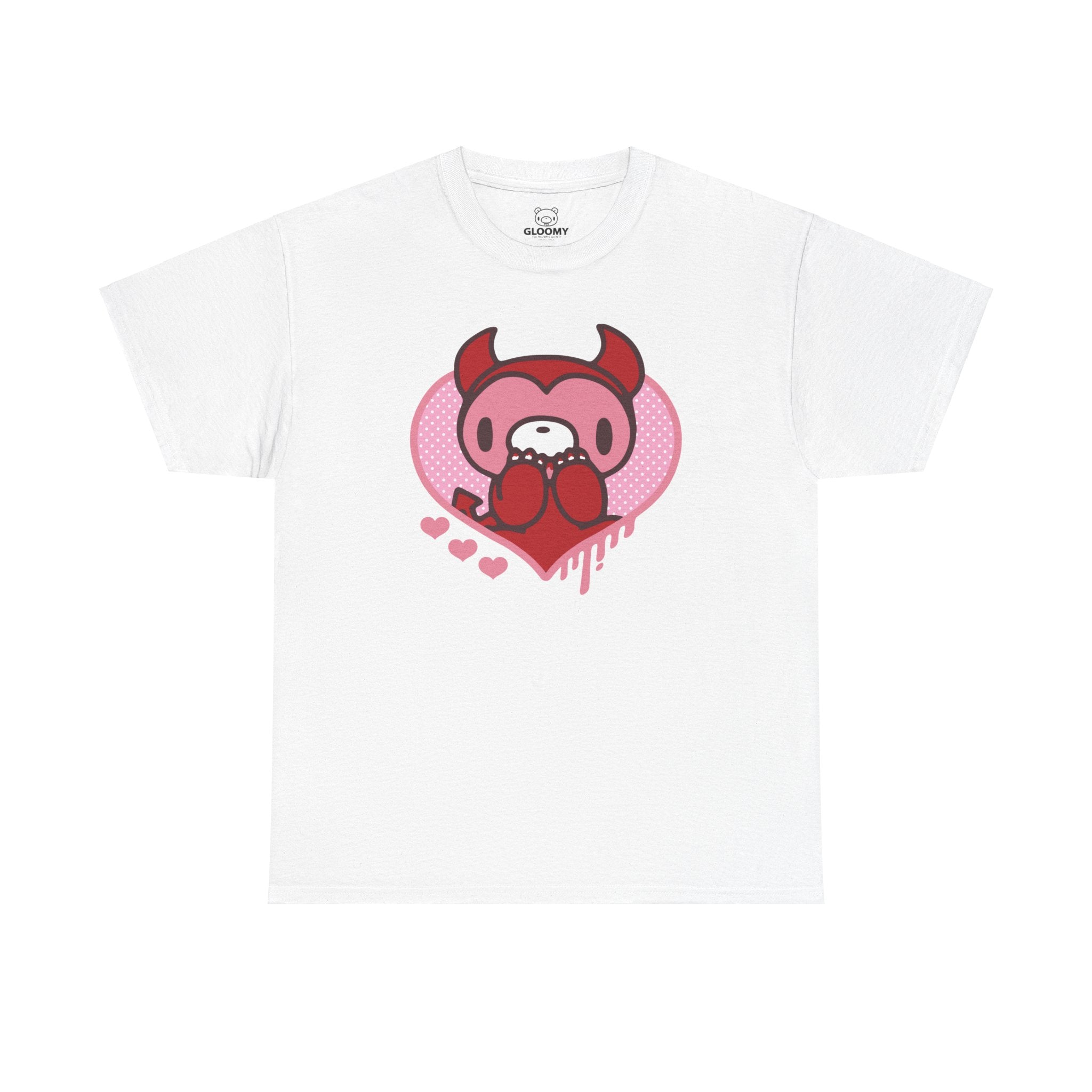 Valentine's Day Devil Gloomy Bear Tee